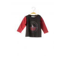 MARESE - T-shirt noir en coton pour enfant - Taille 6 M - Modz