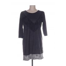 MALOKA - Robe courte noir en polyester pour femme - Taille 38 - Modz