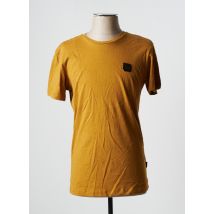 BLEND - T-shirt jaune en coton pour homme - Taille S - Modz
