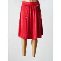FELINO - Jupe mi-longue rouge en modal pour femme - Taille 46 - Modz