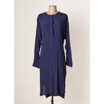 POMANDERE - Robe mi-longue bleu en viscose pour femme - Taille 42 - Modz