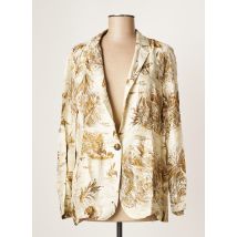 DIEGA - Blazer beige en viscose pour femme - Taille 40 - Modz