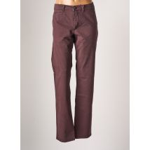 DELAHAYE - Pantalon chino violet en coton pour homme - Taille 46 - Modz