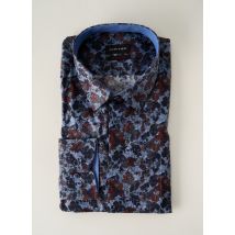 JUPITER CHEMISES HOMME DE COULEUR BLEU - Grande Taille