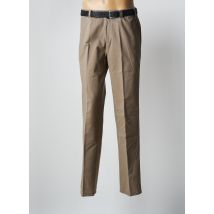 M.E.N.S PANTALONS HOMME DE COULEUR MARRON - Grande Taille