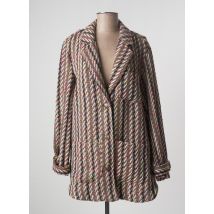 OBJECT - Blazer marron en polyester pour femme - Taille 38 - Modz