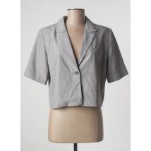 OBJECT - Veste casual gris en polyester pour femme - Taille 38 - Modz