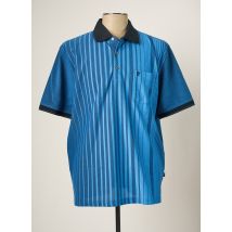 HAJO - Polo bleu en coton pour homme - Taille XL - Modz