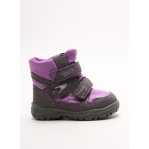 SUPERFIT - Bottines/Boots violet en textile pour fille - Taille 27 - Modz
