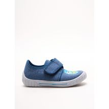 SUPERFIT - Chaussons/Pantoufles bleu en textile pour garçon - Taille 25 - Modz