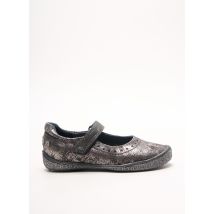 BABYBOTTE - Ballerines gris en cuir pour fille - Taille 26 - Modz