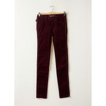 ZADIG & VOLTAIRE - Pantalon slim rouge en coton pour femme - Taille 34 - Modz