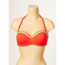 ANTIGEL - Haut de maillot de bain rouge en polyamide pour femme - Taille 95C - Modz