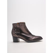 MAM'ZELLE - Bottines/Boots marron en cuir pour femme - Taille 38 - Modz