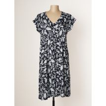 ÉTYMOLOGIE - Robe mi-longue bleu en viscose pour femme - Taille 46 - Modz