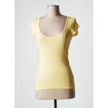 AMERICAN VINTAGE - T-shirt jaune en coton pour femme - Taille 36 - Modz