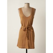 AMERICAN VINTAGE - Robe courte marron en coton pour femme - Taille 36 - Modz