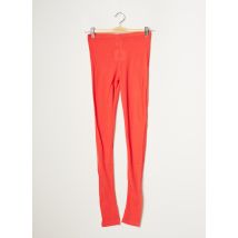 AMERICAN VINTAGE - Legging orange en coton pour femme - Taille 40 - Modz