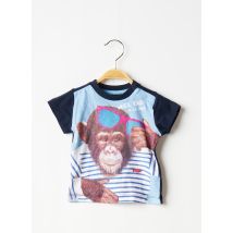 WEEK END A LA MER - T-shirt bleu en coton pour garçon - Taille 6 M - Modz