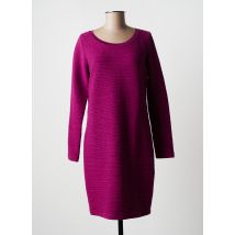 GARCIA - Robe courte violet en coton pour femme - Taille 44 - Modz
