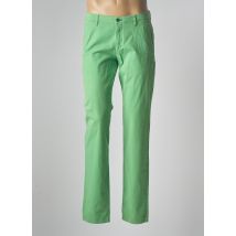 SAINT HILAIRE - Pantalon chino vert en coton pour homme - Taille W34 - Modz