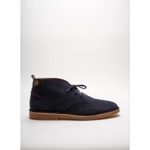 FAGUO - Derbies bleu en cuir pour homme - Taille 45 - Modz