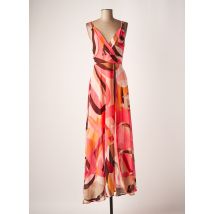 EDAS - Robe longue orange en polyester pour femme - Taille 40 - Modz