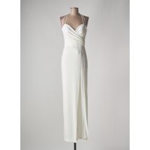 CARLA RUIZ - Robe longue beige en polyester pour femme - Taille 34 - Modz