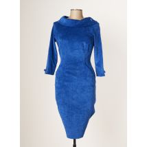 ARGGIDO - Robe mi-longue bleu en polyester pour femme - Taille 36 - Modz