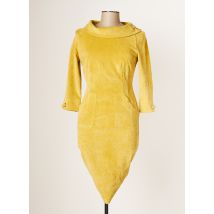 ARGGIDO - Robe mi-longue jaune en polyester pour femme - Taille 38 - Modz
