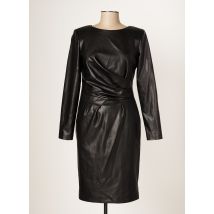ARGGIDO - Robe mi-longue noir en polyurethane pour femme - Taille 38 - Modz