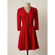 EDAS - Robe mi-longue rouge en polyester pour femme - Taille 40 - Modz