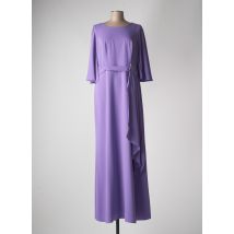 CARLA RUIZ - Robe longue violet en polyester pour femme - Taille 42 - Modz