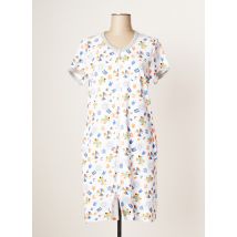 ROSE POMME - Chemise de nuit blanc en coton pour femme - Taille 38 - Modz