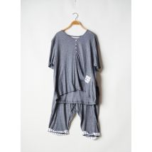 HAJO - Pyjama gris en lyocell pour femme - Taille 46 - Modz