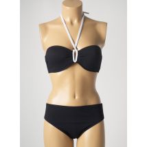 TESSY - Maillot de bain 2 pièces noir en polyamide pour femme - Taille 95B XL - Modz