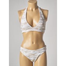 PAIN DE SUCRE - Maillot de bain 2 pièces beige en polyamide pour femme - Taille 40 - Modz