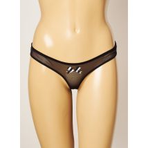 CHANTAL THOMASS - Tanga noir en polyamide pour femme - Taille 40 - Modz