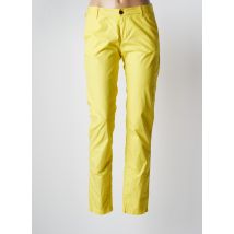 BELLEROSE - Pantalon chino jaune en coton pour femme - Taille 34 - Modz