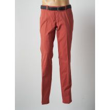 LUIGI MORINI PANTALONS HOMME DE COULEUR ROUGE - Grande Taille