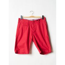 RITCHIE - Bermuda rouge en coton pour homme - Taille 40 - Modz