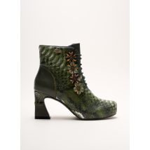 LAURA VITA - Bottines/Boots vert en cuir pour femme - Taille 36 - Modz