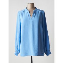 ONLY CARMAKOMA - Blouse bleu en polyester pour femme - Taille 46 - Modz