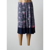 PAUPORTÉ - Jupe mi-longue bleu en viscose pour femme - Taille 42 - Modz