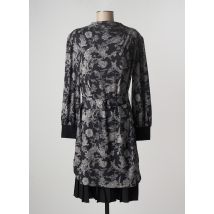 K-DESIGN - Robe mi-longue noir en polyester pour femme - Taille 44 - Modz