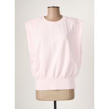 ESSENTIEL ANTWERP - Sweat-shirt rose en coton pour femme - Taille 40 - Modz