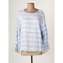 ESSENTIEL ANTWERP - Blouse bleu en acetate pour femme - Taille 36 - Modz