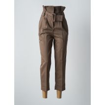 BA&SH - Pantalon 7/8 marron en coton pour femme - Taille 34 - Modz