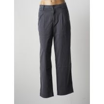 BA&SH - Pantalon droit gris en lyocell pour femme - Taille 40 - Modz