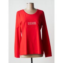 SPORTALM - T-shirt rouge en coton pour femme - Taille 40 - Modz